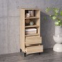 Aparador alto madera contrachapada roble Sonoma 40x36x110 cm de vidaXL, Aparadores - Ref: Foro24-821247, Precio: 77,74 €, Des...