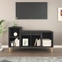 Schwarzer TV-Schrank aus Sperrholz, 100 x 35 x 55 cm von vidaXL, TV-Möbel - Ref: Foro24-821173, Preis: 52,76 €, Rabatt: %