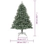 Artificial Christmas tree with PVC support 210 cm by vidaXL, Christmas trees - Ref: Foro24-345162, Price: 182,42 €, Discount: %