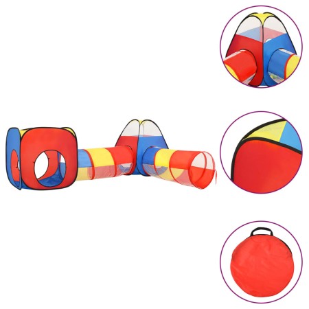 Multicolor children's play tent 190x264x90 cm by vidaXL, Play tents and tunnels - Ref: Foro24-93676, Price: 51,29 €, Discount: %