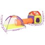 Mehrfarbiges Kinderspielzelt 338x123x111 cm von vidaXL, Spielzelte und Tunnel - Ref: Foro24-93675, Preis: 42,87 €, Rabatt: %