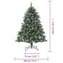 Künstlicher Weihnachtsbaum mit PVC-Stütze 150 cm von vidaXL, Weihnachtsbäume - Ref: Foro24-345160, Preis: 108,25 €, Rabatt: %