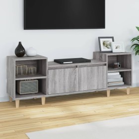 Mueble para TV madera contrachapada gris Sonoma 160x35x55 cm de vidaXL, Muebles TV - Ref: Foro24-821194, Precio: 87,40 €, Des...