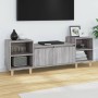 TV stand made of gray Sonoma plywood, measuring 160x35x55 cm. by vidaXL, TV Furniture - Ref: Foro24-821194, Price: 87,29 €, D...