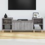 TV stand made of gray Sonoma plywood, measuring 160x35x55 cm. by vidaXL, TV Furniture - Ref: Foro24-821194, Price: 87,29 €, D...