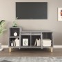 Sonoma gray plywood TV cabinet 100x35x55 cm by vidaXL, TV Furniture - Ref: Foro24-821178, Price: 60,54 €, Discount: %