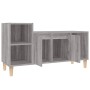 Sonoma gray plywood TV cabinet 100x35x55 cm by vidaXL, TV Furniture - Ref: Foro24-821178, Price: 60,54 €, Discount: %