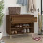 Brown oak plywood shoe cabinet 70x36x60 cm by vidaXL, Shoe racks and shoe organizers - Ref: Foro24-819763, Price: 52,99 €, Di...