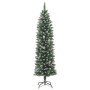 Schmaler künstlicher Weihnachtsbaum mit PVC-Stütze 150 cm von vidaXL, Weihnachtsbäume - Ref: Foro24-345165, Preis: 70,45 €, R...