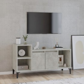 Mueble para TV madera contrachapada gris hormigón 100x35x55 cm de vidaXL, Muebles TV - Ref: Foro24-821184, Precio: 57,99 €, D...