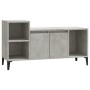 Concrete gray plywood TV cabinet 100x35x55 cm by vidaXL, TV Furniture - Ref: Foro24-821184, Price: 57,99 €, Discount: %