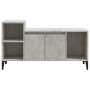 Mueble para TV madera contrachapada gris hormigón 100x35x55 cm de vidaXL, Muebles TV - Ref: Foro24-821184, Precio: 57,08 €, D...