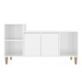 Glossy white plywood TV cabinet 100x35x55 cm by vidaXL, TV Furniture - Ref: Foro24-821174, Price: 63,98 €, Discount: %