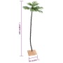 Palmera artificial con 136 LED blanco cálido 220 cm de vidaXL, Arboles de navidad - Ref: Foro24-345139, Precio: 83,74 €, Desc...