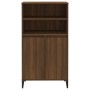 Aparador alto madera contrachapada marrón roble 60x36x110 cm de vidaXL, Aparadores - Ref: Foro24-821235, Precio: 102,52 €, De...