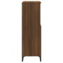 Aparador alto madera contrachapada marrón roble 60x36x110 cm de vidaXL, Aparadores - Ref: Foro24-821235, Precio: 102,52 €, De...