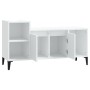 Weißer TV-Schrank aus Sperrholz, 100 x 35 x 55 cm von vidaXL, TV-Möbel - Ref: Foro24-821180, Preis: 63,80 €, Rabatt: %