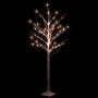 Abedul artificial blanco con 96 LEDs blanco cálido 180 cm de vidaXL, Arboles de navidad - Ref: Foro24-345144, Precio: 53,99 €...