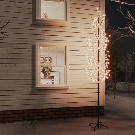 Árbol LED con flor de cerezo 368 LED blanco cálido 300 cm de vidaXL, Arboles de navidad - Ref: Foro24-345134, Precio: 83,31 €...