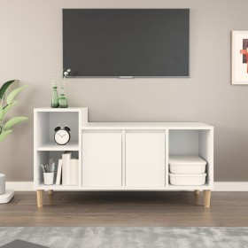 Mueble para TV madera contrachapada blanco 100x35x55 cm de vidaXL, Muebles TV - Ref: Foro24-821172, Precio: 60,81 €, Descuent...