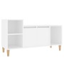 Weißer TV-Schrank aus Sperrholz, 100 x 35 x 55 cm von vidaXL, TV-Möbel - Ref: Foro24-821172, Preis: 60,81 €, Rabatt: %