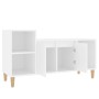 Weißer TV-Schrank aus Sperrholz, 100 x 35 x 55 cm von vidaXL, TV-Möbel - Ref: Foro24-821172, Preis: 60,81 €, Rabatt: %