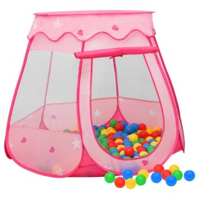 Tienda de juegos para niños rosa 102x102x82 cm de vidaXL, Tiendas y túneles de juego - Ref: Foro24-93673, Precio: 22,02 €, De...