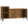 Smoked oak plywood TV cabinet 100x35x55 cm by vidaXL, TV Furniture - Ref: Foro24-821185, Price: 63,97 €, Discount: %