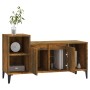 Smoked oak plywood TV cabinet 100x35x55 cm by vidaXL, TV Furniture - Ref: Foro24-821185, Price: 63,97 €, Discount: %