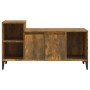 Smoked oak plywood TV cabinet 100x35x55 cm by vidaXL, TV Furniture - Ref: Foro24-821185, Price: 63,97 €, Discount: %