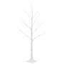 Abedul artificial blanco con 48 LED blanco cálido 120 cm de vidaXL, Arboles de navidad - Ref: Foro24-345142, Precio: 33,90 €,...