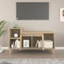 TV stand made of Sonoma oak plywood, measuring 100x35x55 cm. by vidaXL, TV Furniture - Ref: Foro24-821175, Price: 69,07 €, Di...