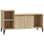 TV-Schrank aus Sonoma-Eichensperrholz, 100 x 35 x 55 cm von vidaXL, TV-Möbel - Ref: Foro24-821183, Preis: 68,91 €, Rabatt: %