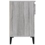 Mueble zapatero madera contrachapada gris Sonoma 102x36x60 cm de vidaXL, Zapateros y organizadores de calzado - Ref: Foro24-8...