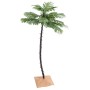 Palmera artificial con 88 LED blanco cálido 150 cm de vidaXL, Arboles de navidad - Ref: Foro24-345137, Precio: 58,47 €, Descu...