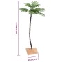 Palmera artificial con 88 LED blanco cálido 150 cm de vidaXL, Arboles de navidad - Ref: Foro24-345137, Precio: 58,47 €, Descu...