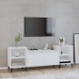 Mueble para TV madera contrachapada blanco 160x35x55 cm de vidaXL, Muebles TV - Ref: Foro24-821196, Precio: 91,32 €, Descuent...