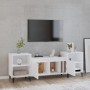 Mueble para TV madera contrachapada blanco 160x35x55 cm de vidaXL, Muebles TV - Ref: Foro24-821196, Precio: 91,32 €, Descuent...