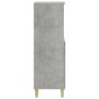 Aparador alto madera contrachapada gris hormigón 60x36x110 cm de vidaXL, Aparadores - Ref: Foro24-821224, Precio: 87,64 €, De...