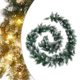 Guirnalda de Navidad con luces LED PVC verde 2,7 m de vidaXL, Luces de Navidad - Ref: Foro24-345169, Precio: 39,37 €, Descuen...