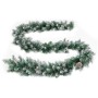 Christmas garland with LED lights PVC green 2.7 m by vidaXL, Christmas lights - Ref: Foro24-345169, Price: 39,37 €, Discount: %