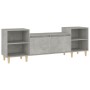 Concrete gray plywood TV cabinet 160x35x55 cm by vidaXL, TV Furniture - Ref: Foro24-821192, Price: 85,55 €, Discount: %