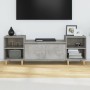 Concrete gray plywood TV cabinet 160x35x55 cm by vidaXL, TV Furniture - Ref: Foro24-821192, Price: 85,55 €, Discount: %