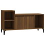 Mueble para TV madera contrachapada marrón roble 100x35x55 cm de vidaXL, Muebles TV - Ref: Foro24-821187, Precio: 57,67 €, De...