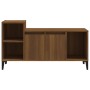 Mueble para TV madera contrachapada marrón roble 100x35x55 cm de vidaXL, Muebles TV - Ref: Foro24-821187, Precio: 57,67 €, De...