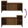 Mueble para TV madera contrachapada marrón roble 100x35x55 cm de vidaXL, Muebles TV - Ref: Foro24-821187, Precio: 57,67 €, De...