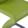 Dining chairs zigzag shape 6 pcs green synthetic leather by vidaXL, dining chairs - Ref: Foro24-3052960, Price: 499,42 €, Dis...