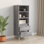 Aparador alto madera contrachapada gris Sonoma 40x36x110 cm de vidaXL, Aparadores - Ref: Foro24-821242, Precio: 60,99 €, Desc...