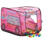 Pink children's play tent 70x112x70 cm by vidaXL, Play tents and tunnels - Ref: Foro24-93682, Price: 31,65 €, Discount: %