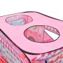 Pink children's play tent 70x112x70 cm by vidaXL, Play tents and tunnels - Ref: Foro24-93682, Price: 31,65 €, Discount: %